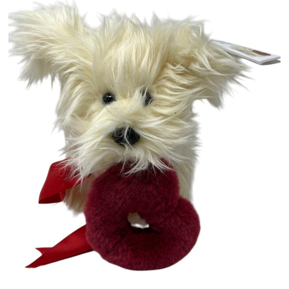 Aurora Tonee The Puppy Plush Toy 10" Small Red Heart Y2K Kitsch Lovecore NEW NWT